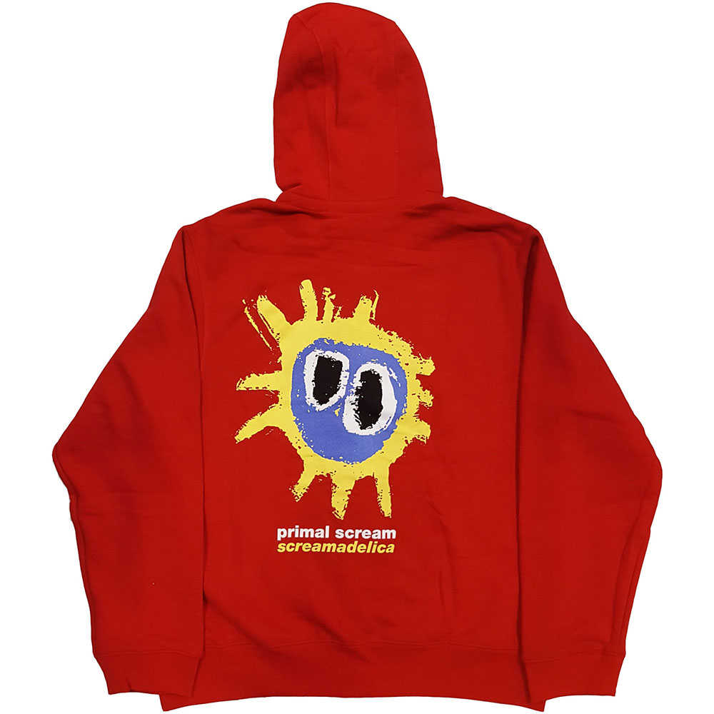 Primal Scream - Screamadelica Veste zip à capuche - Rouge